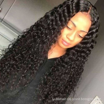 Hot Sale Raw HD Swiss Lace Closure Wig Cuticle Aligned,Transparent Lace Human Hair Water Wave 4*4 Lace Closure Human Hair Wig